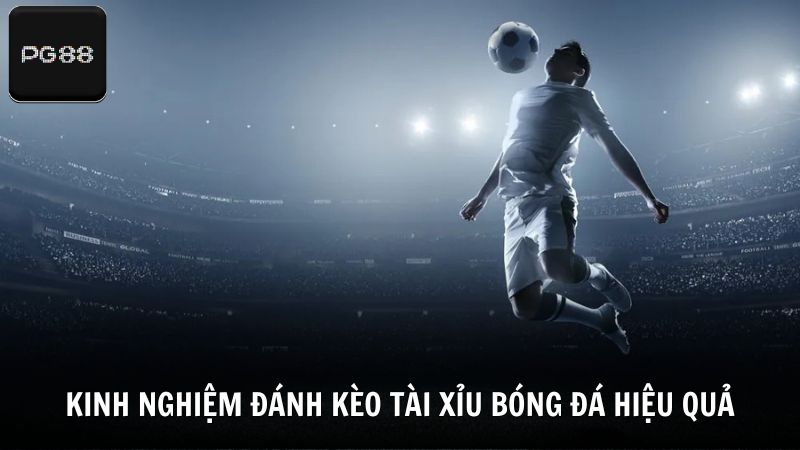 Kinh nghiệm đánh kèo tài xỉu bóng đá hiệu quả cho người mới