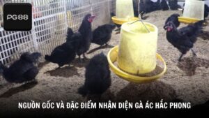 Nguồn gốc và đặc điểm nhận diện gà ác Hắc Phong