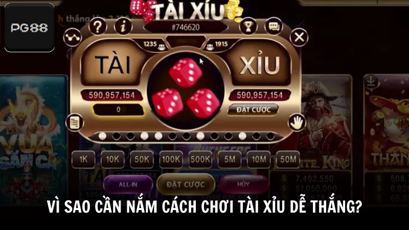Vì sao người chơi cần nắm cách chơi Tài Xỉu dễ thắng?