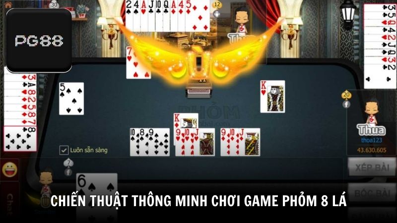 Chiến thuật thông minh trong cách chơi game phỏm 8 lá từ PG88