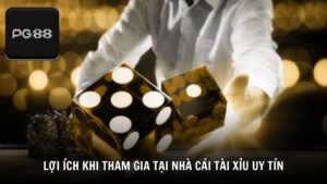Lợi ích khi tham gia tại nhà cái tài xỉu uy tín